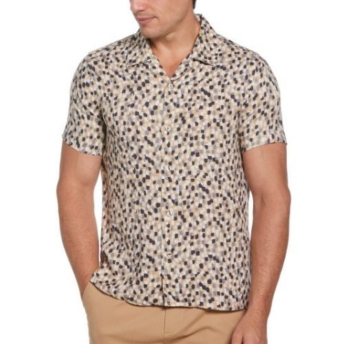PERRY ELLIS MEN S/S CASUAL SHIRT 4JMW7019-299