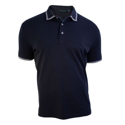 PERRY ELLIS MEN NAVY POLO SHIRT 4JFK8437B-401