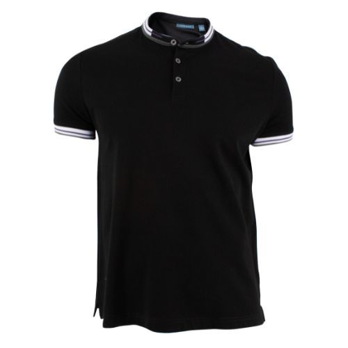 PERRY ELLIS MEN BLACK POLO S/S SHIRT 4JFK8407-010