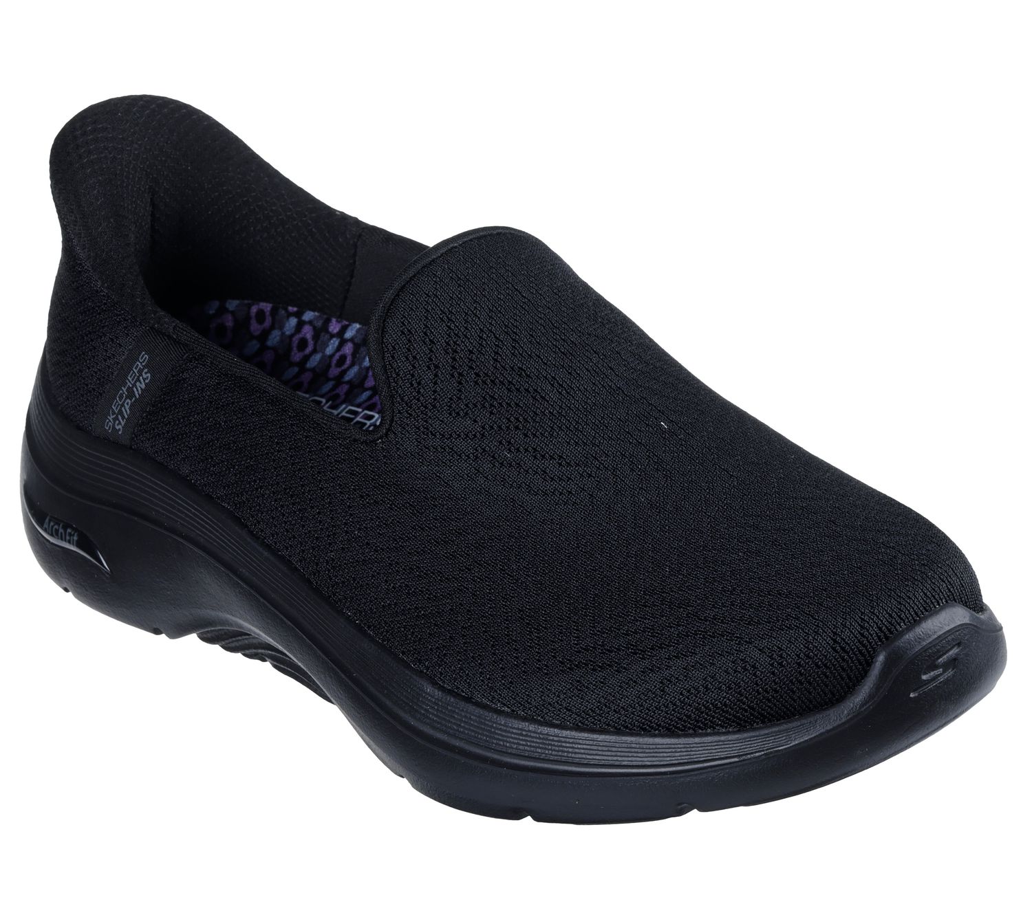 SKECHERS WOMEN GO WALK ARCH FIT 2.0 SNEAKER 125332 BBK