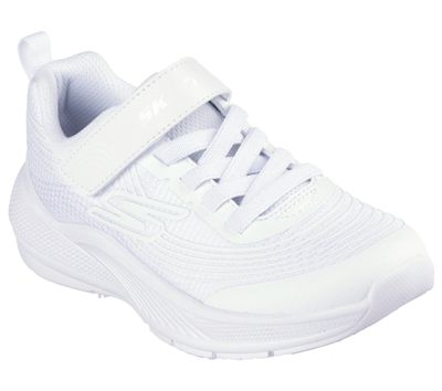 SKECHERS KIDS MICROSPEC ADVANCE SNEAKER 303575L WHT