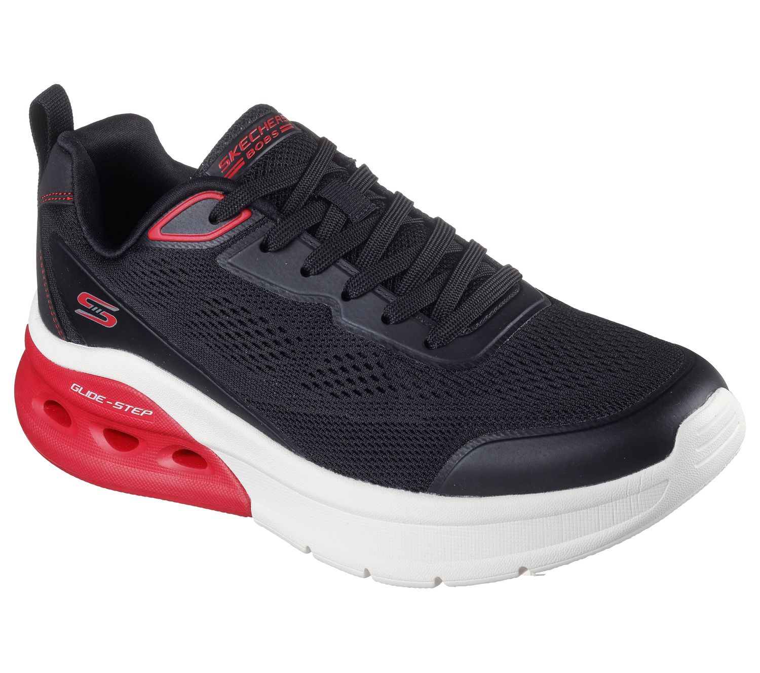 SKECHERS MEN BOBS ARCWAVES SNEAKERS 118340 BKW