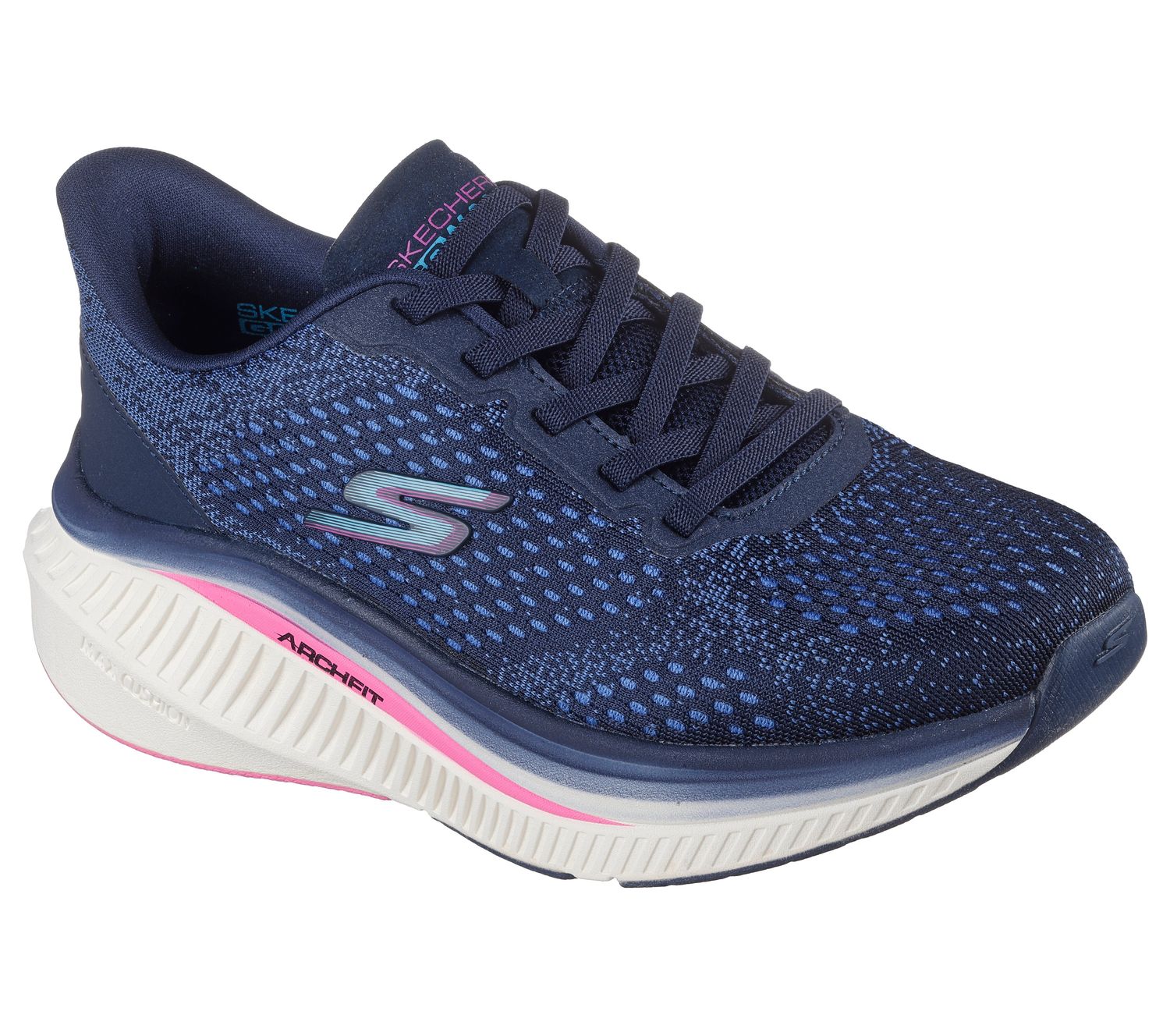 SKECHERS WOMEN GO WALK MAX SNEAKERS125581 NVPR