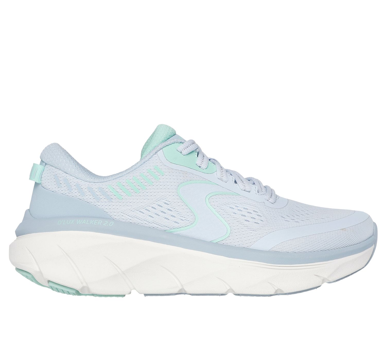 SKECHERS WOMEN D&#39;LUXWALKER SNEAKERS 150007 LBMT