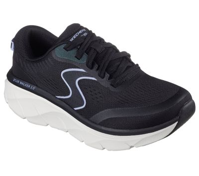 SKECHERS WOMEN D&#39;LUXWALKER SNEAKERS 150007 BKLV