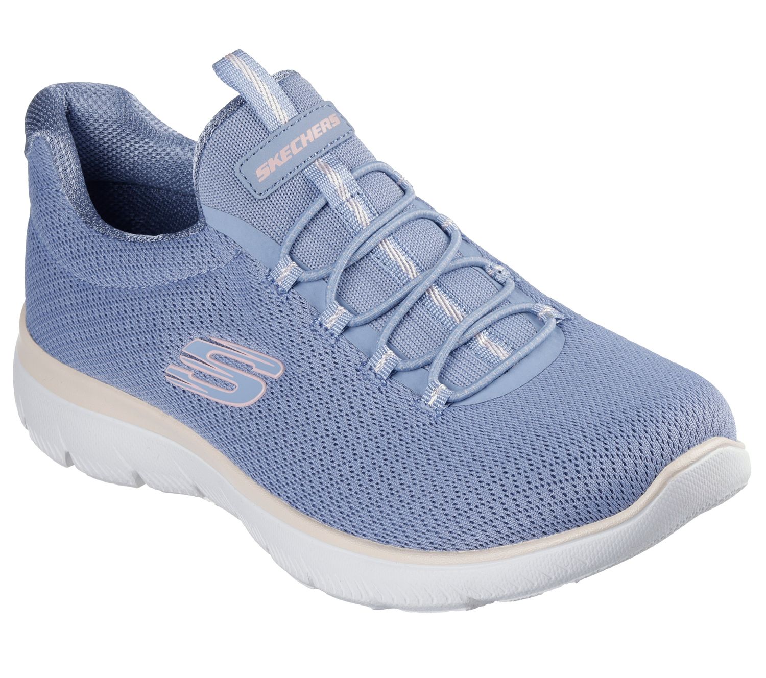 SKECHERS WOMEN SUMMERBLUSH SNEAKERS 150268 LBMT
