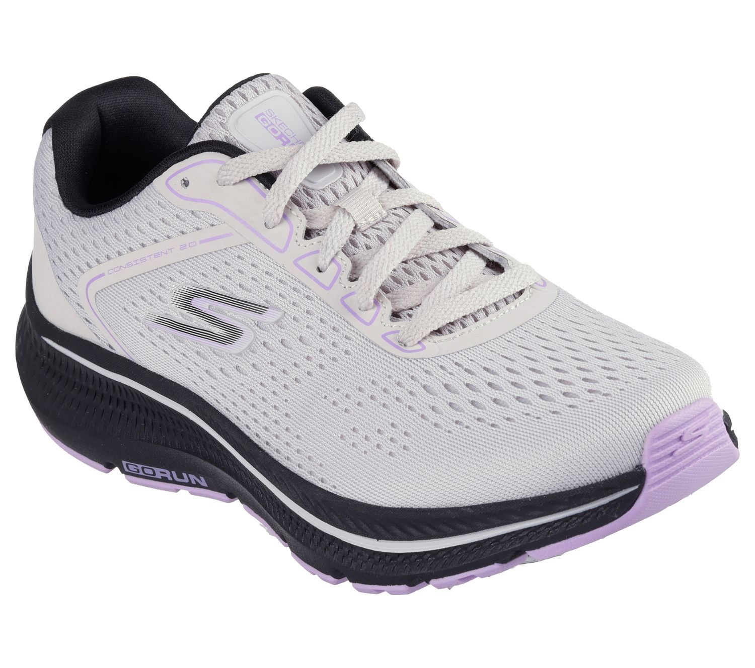 SKECHERS WOMEN GO RUN CONSISTENT 2.0 - MILE SNEAKER128607 LGBK
