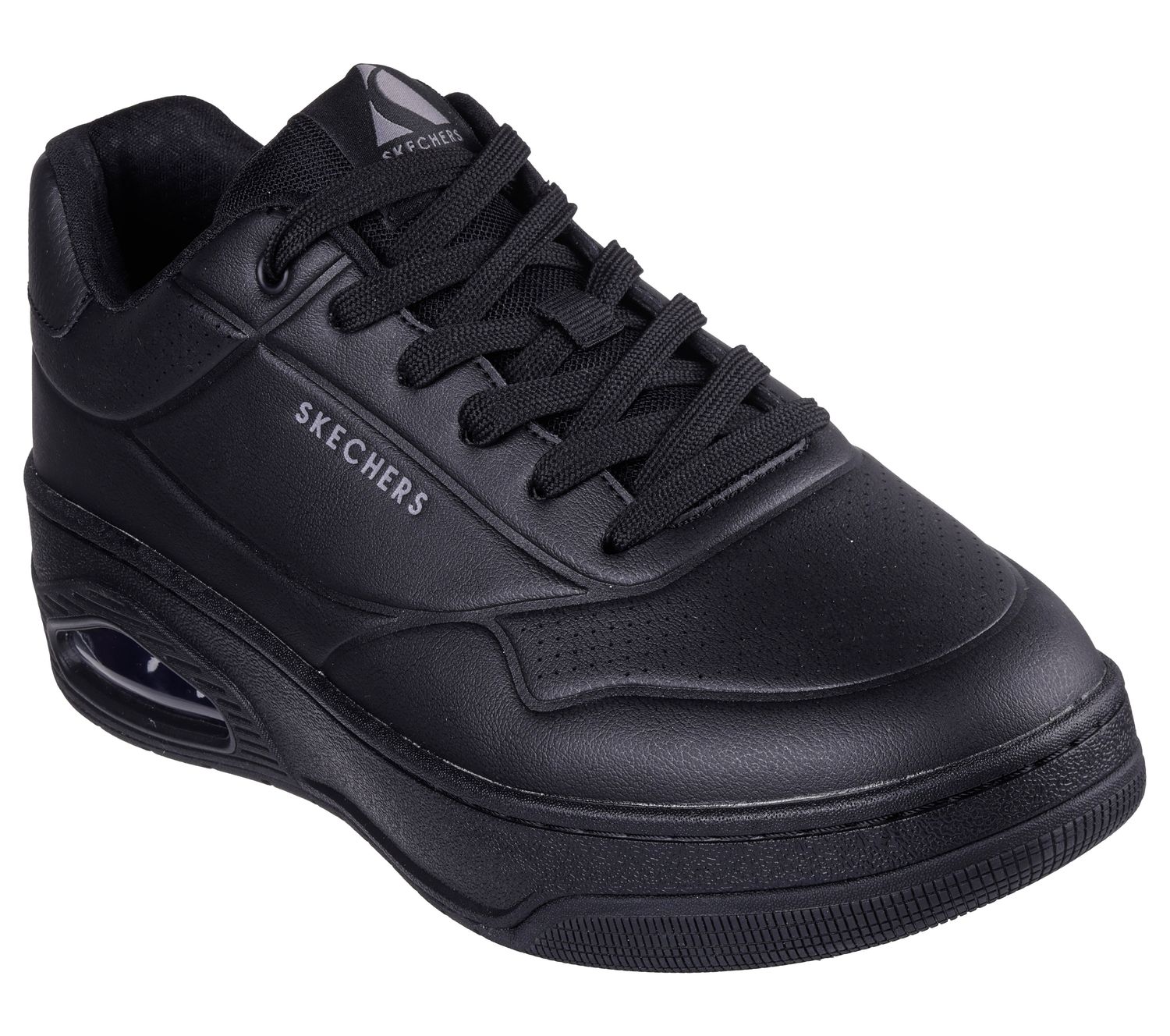 SKECHERS MEN UNO COURT SNEAKER 183145 BBK