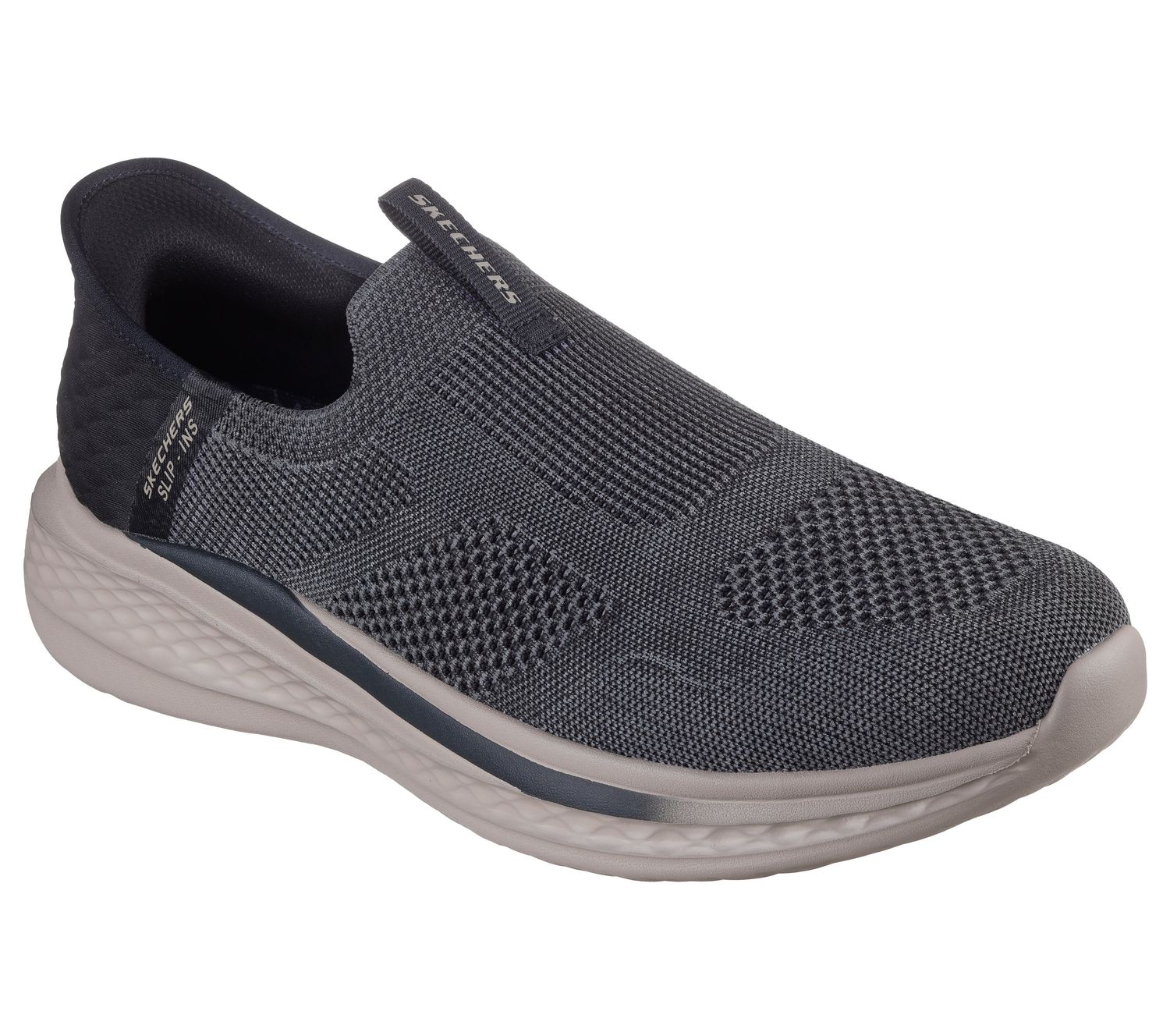 SKECHERS MEN SLADE -RUSTY SNEAKER 211077 BLK
