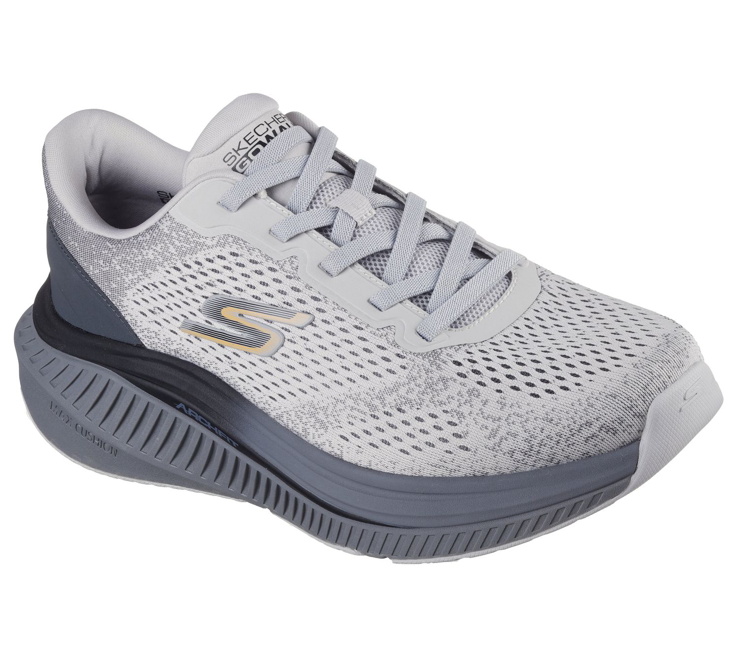 SKECHERS MEN GO WALK MAX CUSHIONING ARCH F SNEAKER 216354 GYCC