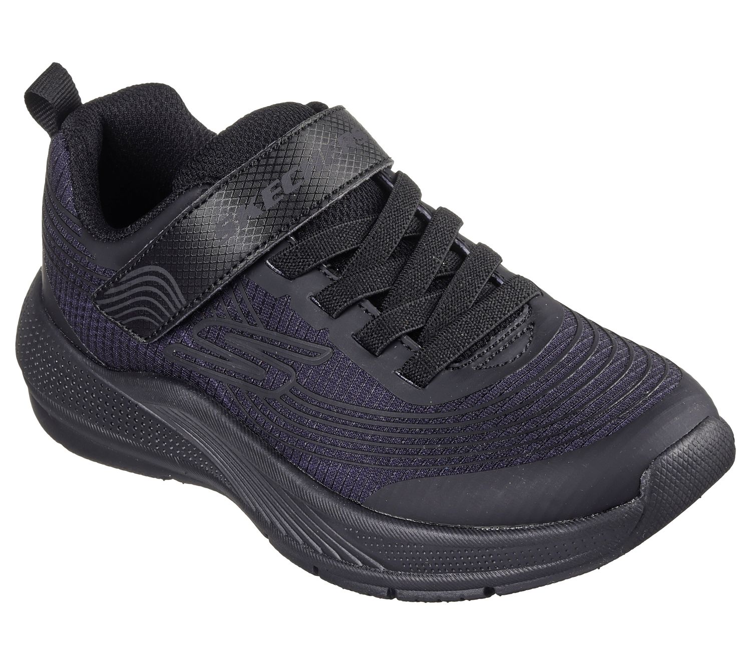 SKECHERS KIDS MICROSPEC ADVANCE SNEAKER 303575L BBK