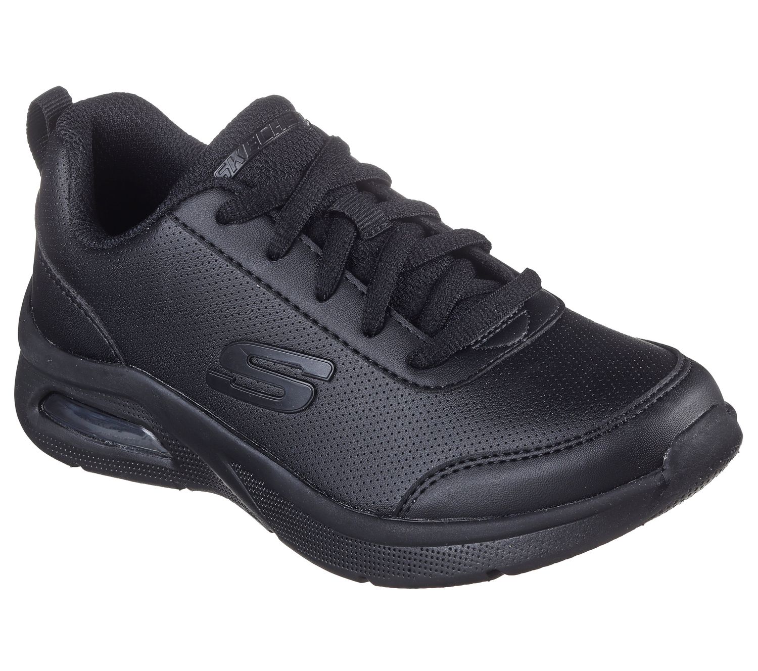 SKECHERS KIDS MICROSPEC MAX-A+ STYLING SNEAKER 302639L BBK