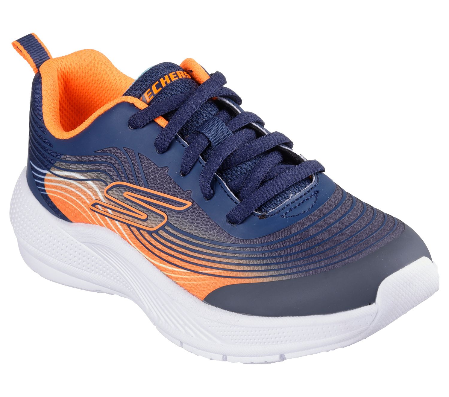 SKECHERS BOYS MICROSPEC ADVANCE - REVCONIX SNEAKER 403927L NVOR