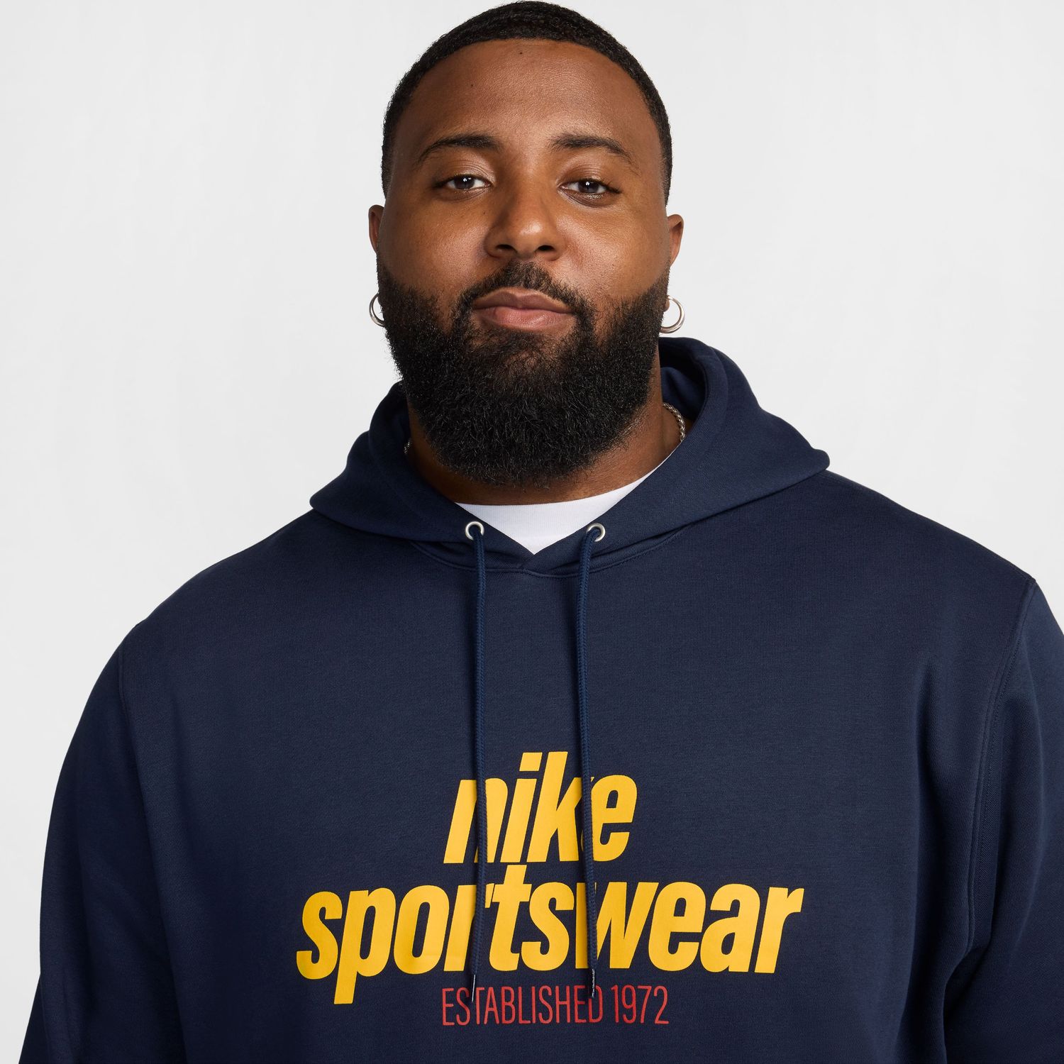 NIKE MEN CLUB BB NSW GFX L/S HOODIE HJ2159-451
