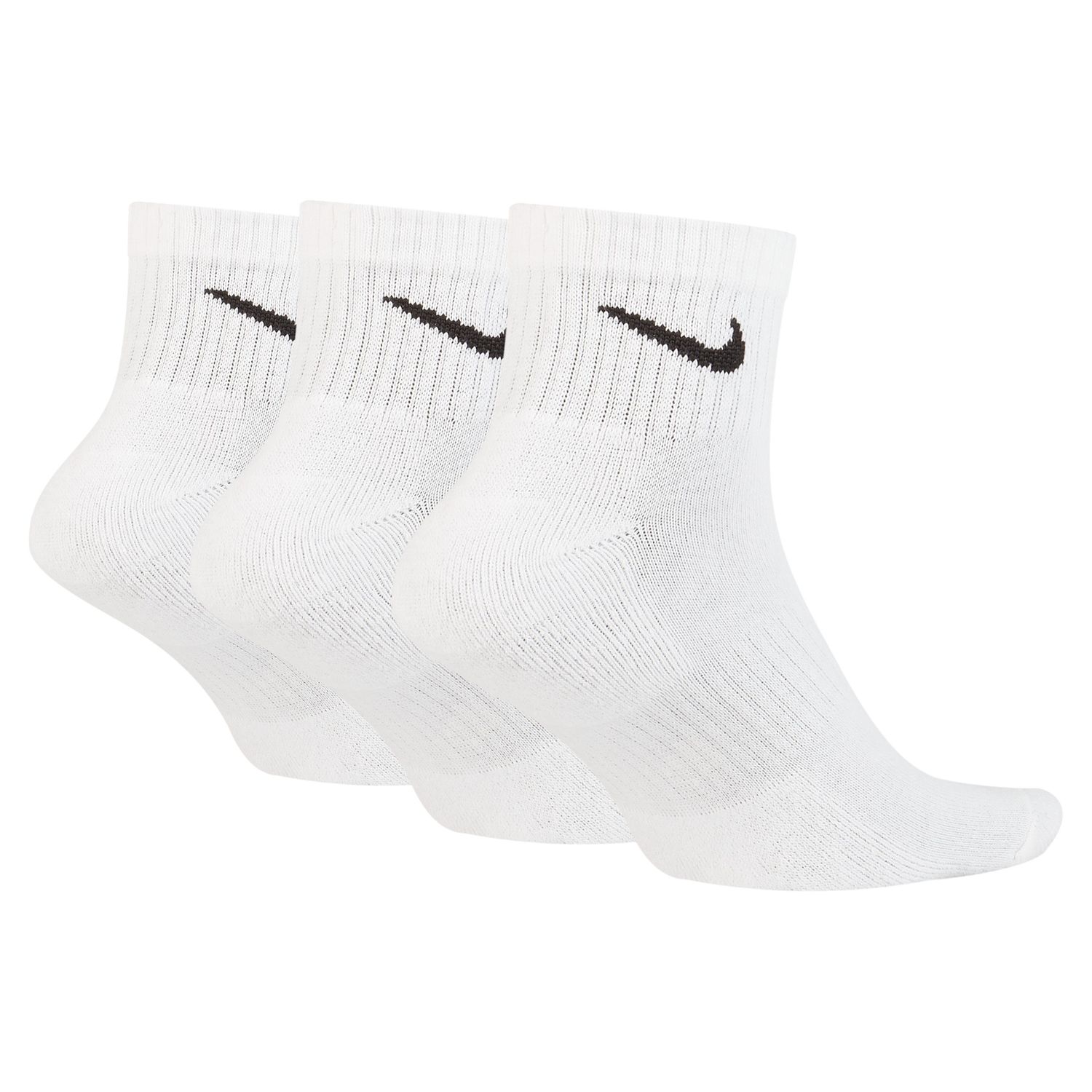 NIKE MEN EVERYDAY CUSH ANKLE SOCK 3PK SX7667-100 