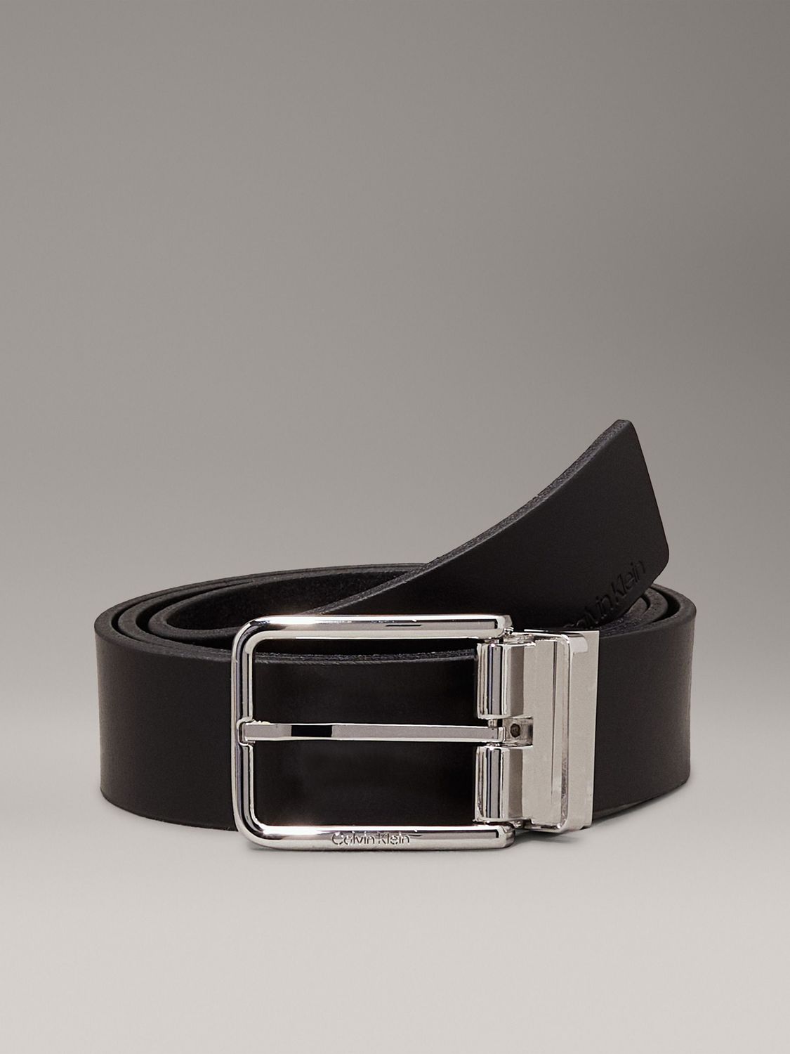 CALVIN KLEIN MEN GS 2 BUCKLES 1 STRAP BELT K50K512392BEH