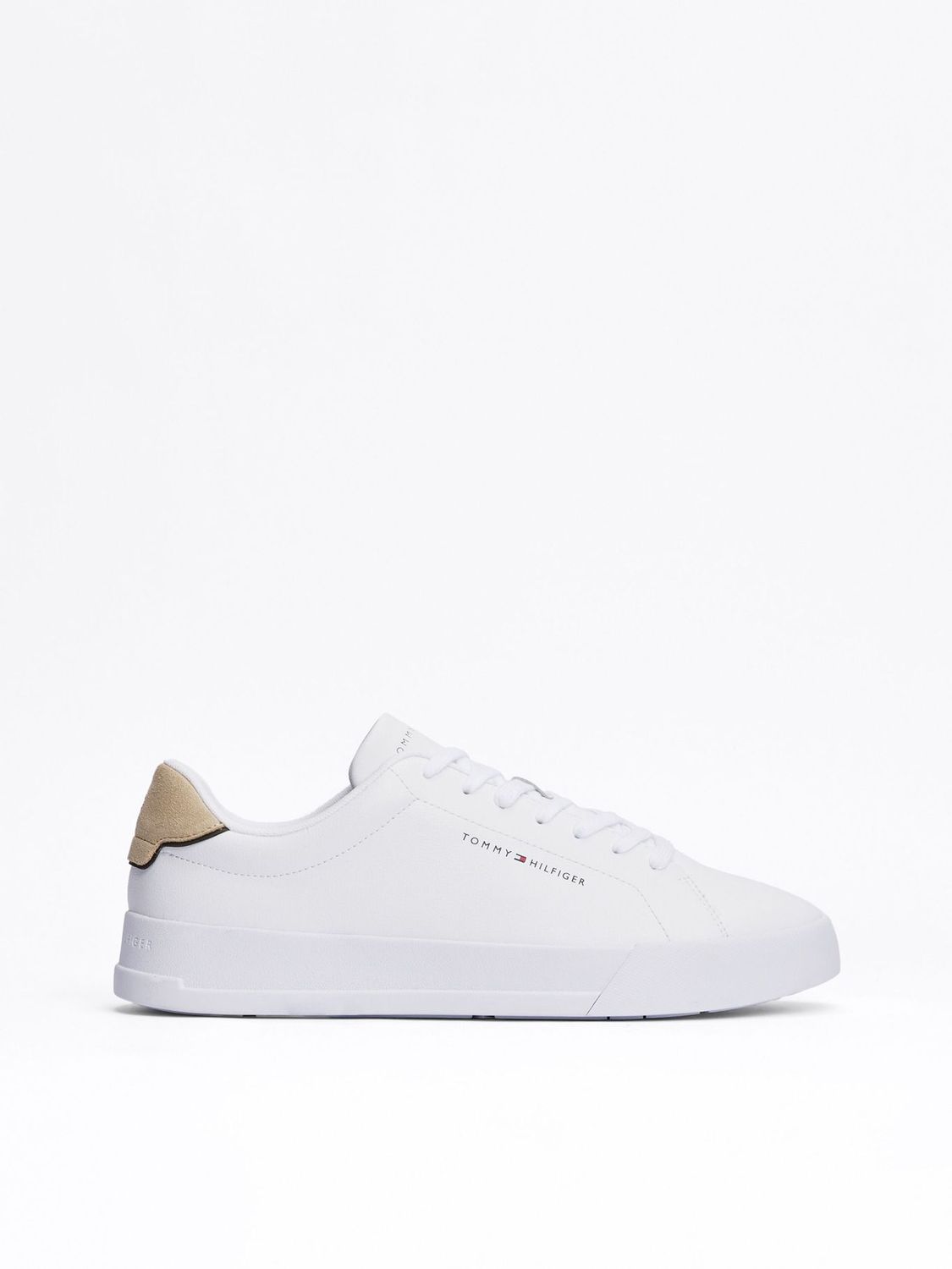 TOMMY HILFIGER MEN COURT LTH DETAIL SNEAKER FM0FM053670LC