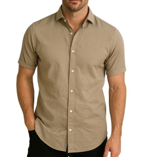 PERRY ELLIS MEN CASUAL S/S SHIRT 4KFW8265-200