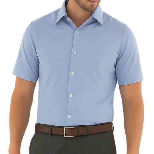 PERRY ELLIS MEN CASUAL S/S SHIRT 4KFW8251-405