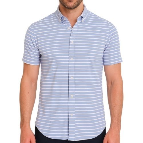 PERRY ELLIS MEN CASUAL S/S SHIRT 4KFW8271-436
