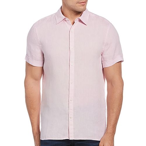 PERRY ELLIS MEN S/S CASUAL SHIRT 4BSW9082-570