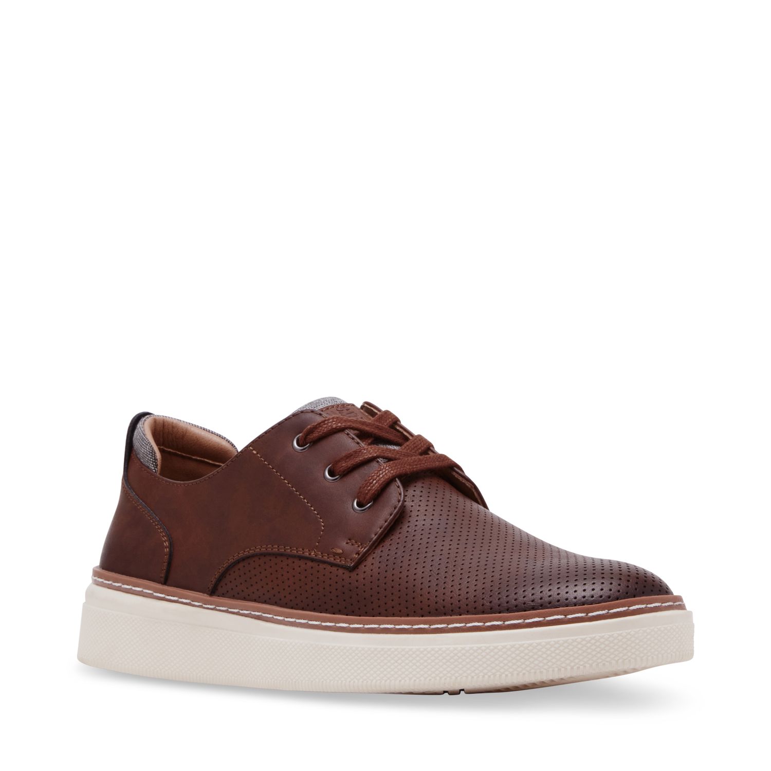 STEVE MADDEN MEN ORMANI OXFORD SNEAKER ORMA01M1 COGNAC LEA