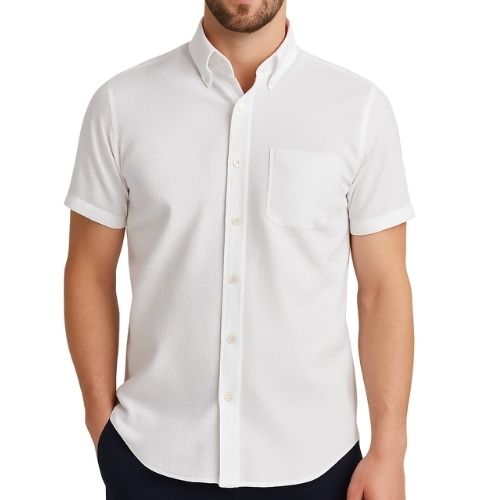 PERRY ELLIS MEN CASUAL S/S SHIRT 4KFW8258-126