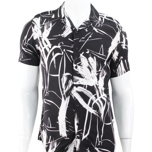PERRY ELLIS MEN CASUAL S/S SHIRT 4KSW8541-010