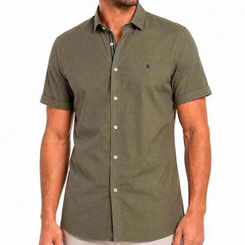 PERRY ELLIS MEN CASUAL S/S SHIRT 4KFW8265-301
