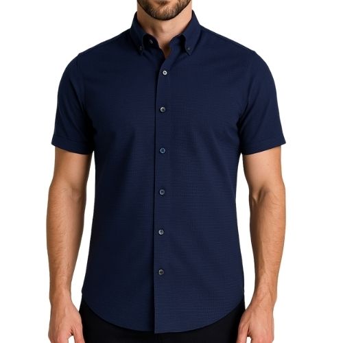 PERRY ELLIS MEN CASUAL S/S SHIRT 4KFW8258-401