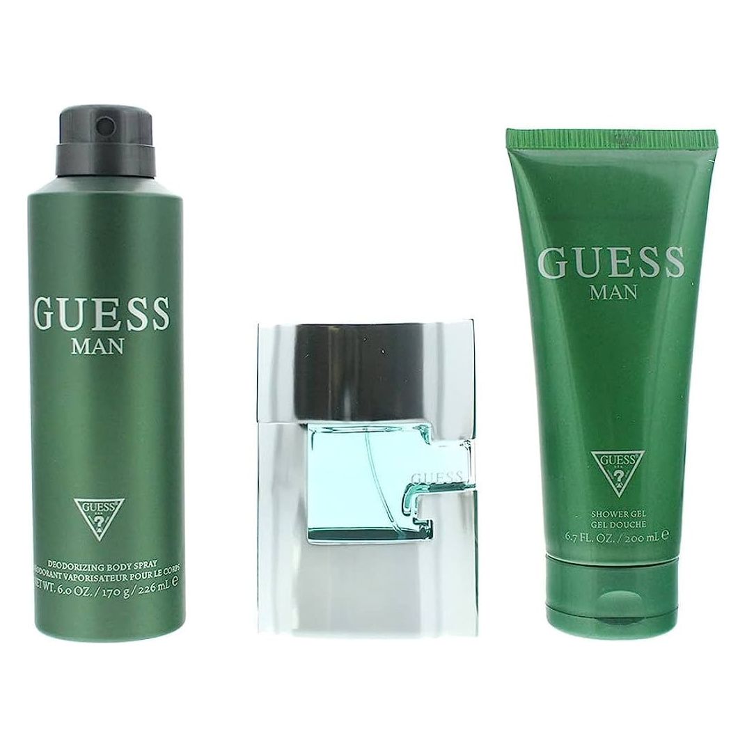 GUESS MEN 3PC GIFT SET EDT 085715329837
