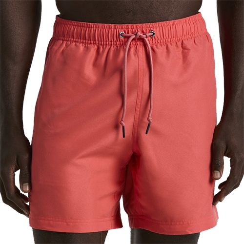 PERRY ELLIS MEN SWIM TRUNKS SOLID ROSE OF SHARON 4KRS7000-682
