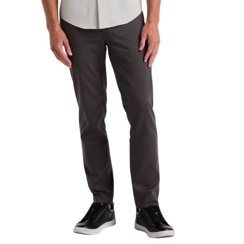PERRY ELLIS MEN CASUAL 5 POCKET 2-WAY STRETCH PANTS MAGNET 4KSB7350-046