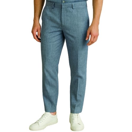 PERRY ELLIS MEN DRESS PANTS BAY BLUE PTBSF113-464