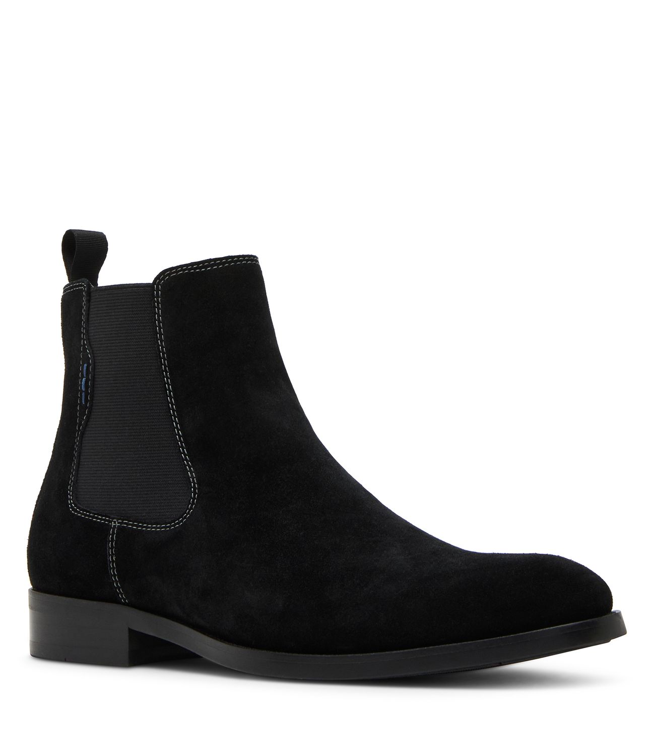 STEVE MADDEN MEN BOOT BROM02M1 BLACK LEAT