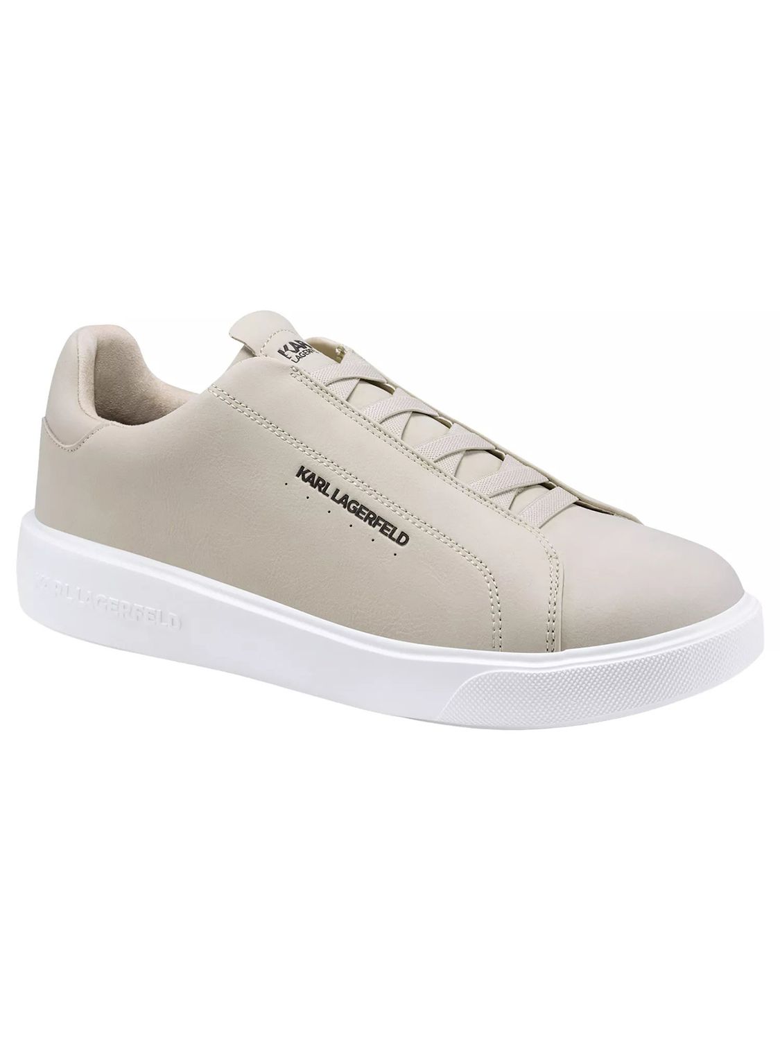 KARL LAGERFELD MEN LACELESS SNEAKER LF6S5030TAN