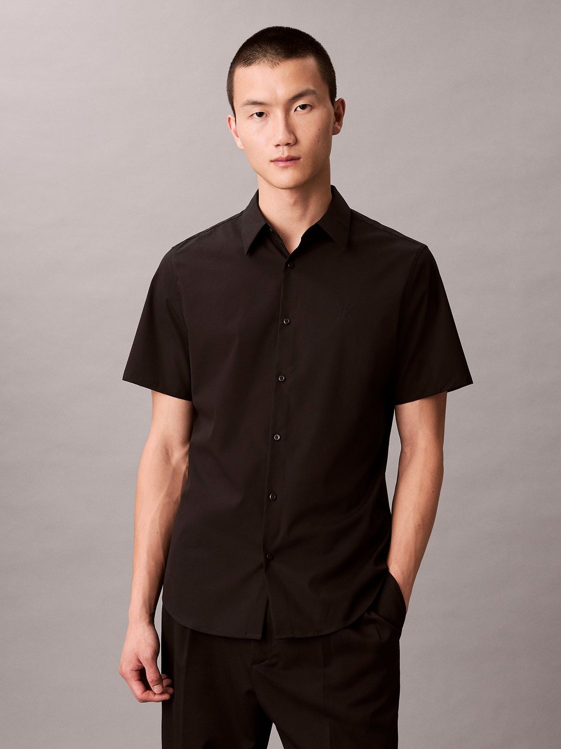 CALVIN KLEIN MEN SUPIMA SLIM S/S SHIRT 4LF126G001