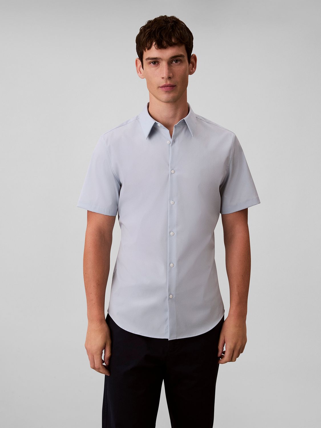 CALVIN KLEIN MEN SUPIMA SLIM S/S SHIRT 4LF126G060