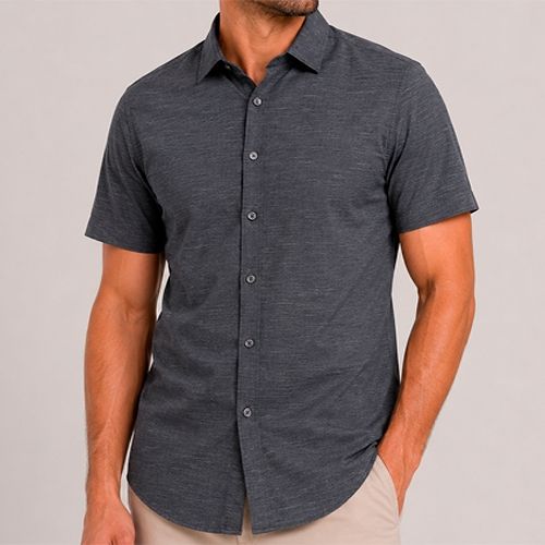 PERRY ELLIS MEN CASUAL S/S SHIRT 4KSW8505-405