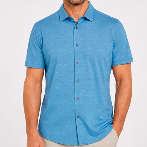 PERRY ELLIS MEN CASUAL S/S SHIRT 4KSW8505-496