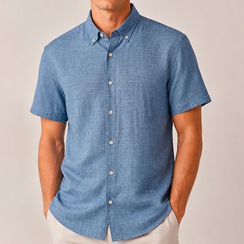 PERRY ELLIS MEN CASUAL S/S SHIRT 4LSW8700-475