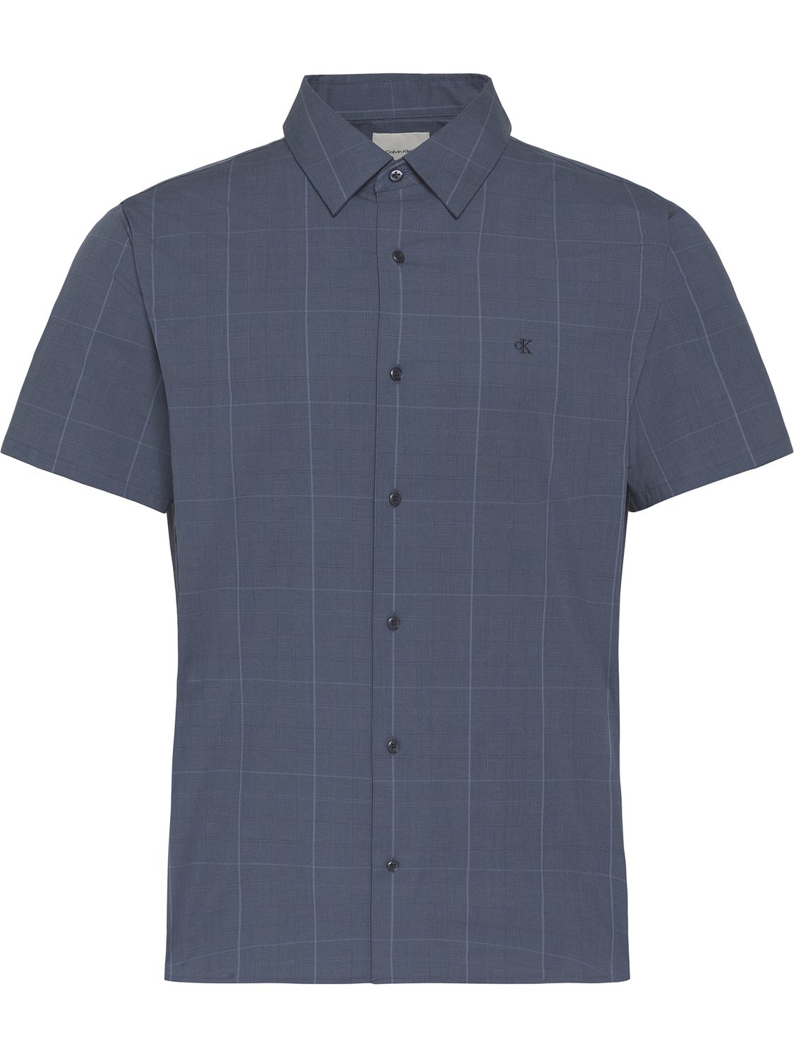 CALVIN KLEIN MEN WIDE GRID S/S SHIRT 4LF123G410