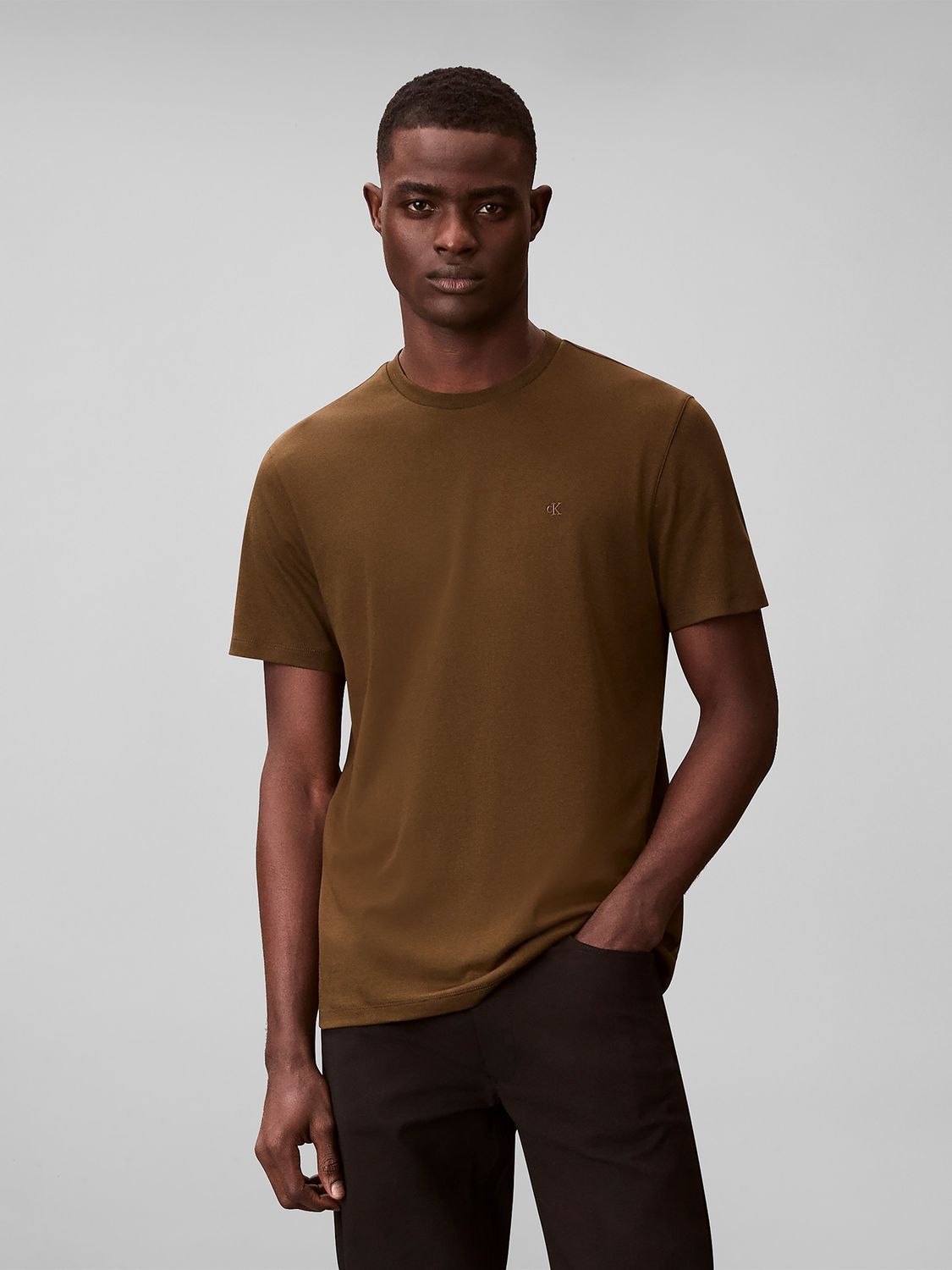 CALVIN KLEIN MEN SUPIMA CREWNECK S/S T-SHIRT 4LB275G701