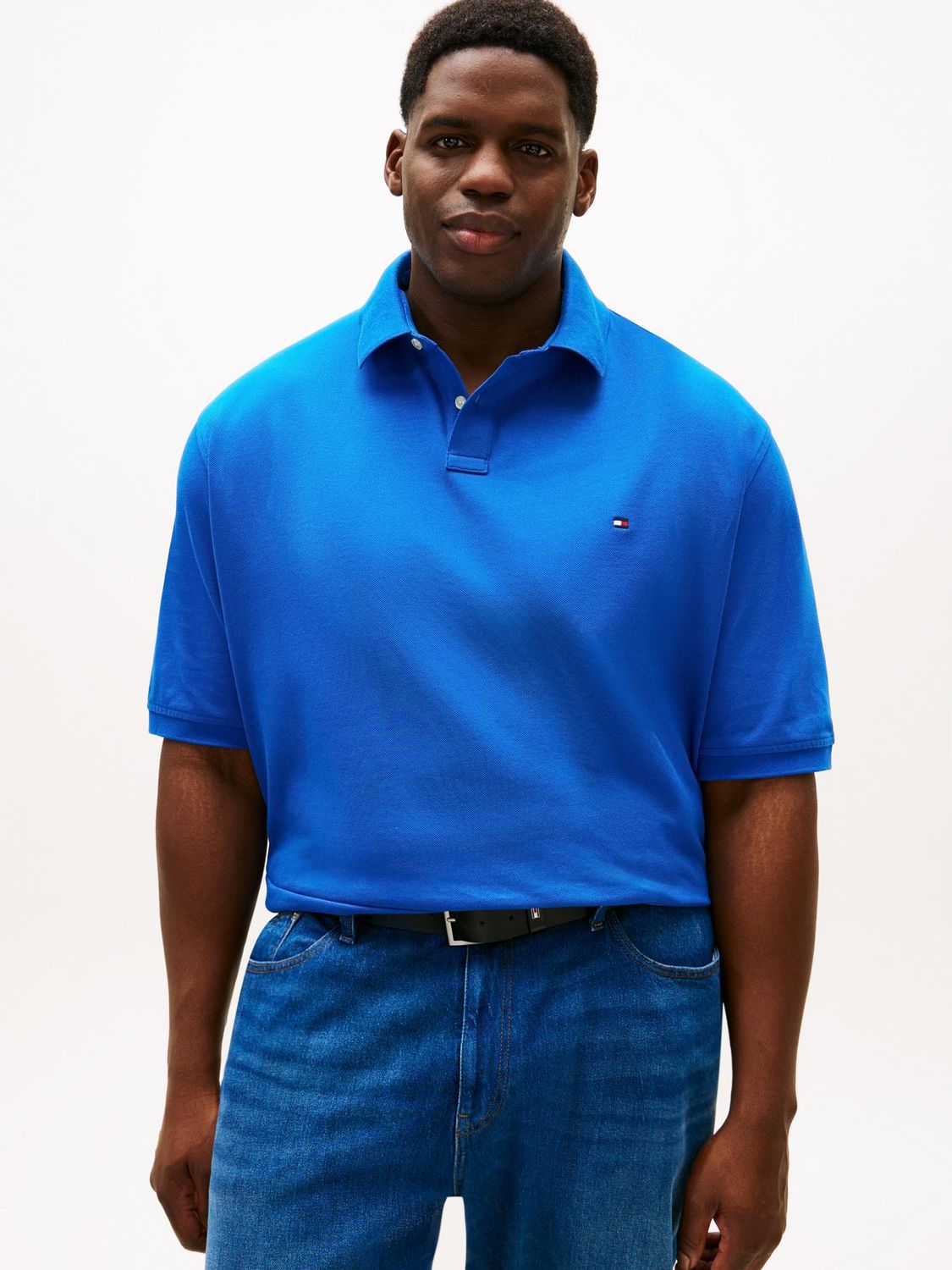 TOMMY HILFIGER MEN COTTON PIQUE POLO MW0MW43017C3D