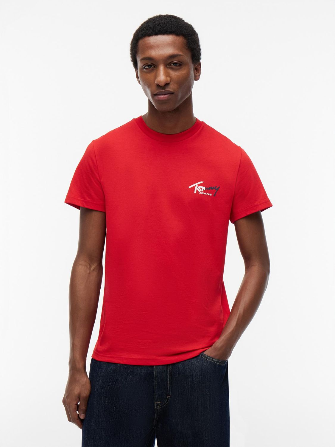 TOMMY HILFIGER MEN SS SLIM T/SHIRT DM0DM22538XML