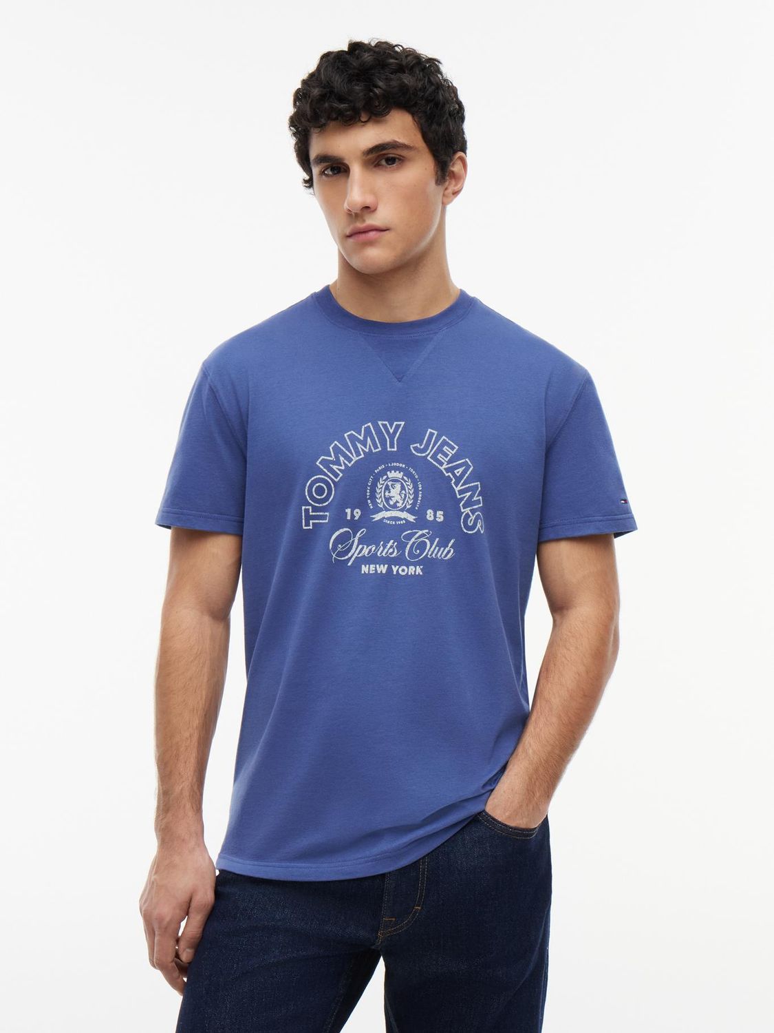 TOMMY HILFIGER MEN SS CREST CLUB T/SHIRT DM0DM23175C6Q