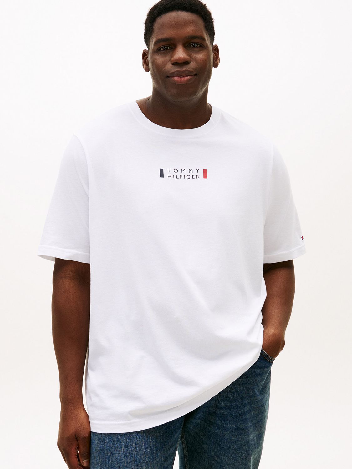 TOMMY HILFIGER MEN CREWNECK T/SHIRT MW0MW43007YBR