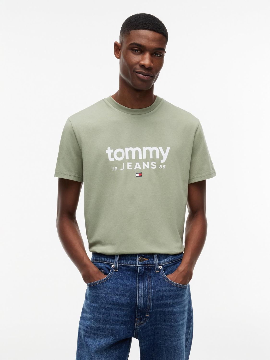 TOMMY HILFIGER MEN SS SLIM GRAPHIC T/SHIRT DM0DM23376PMO