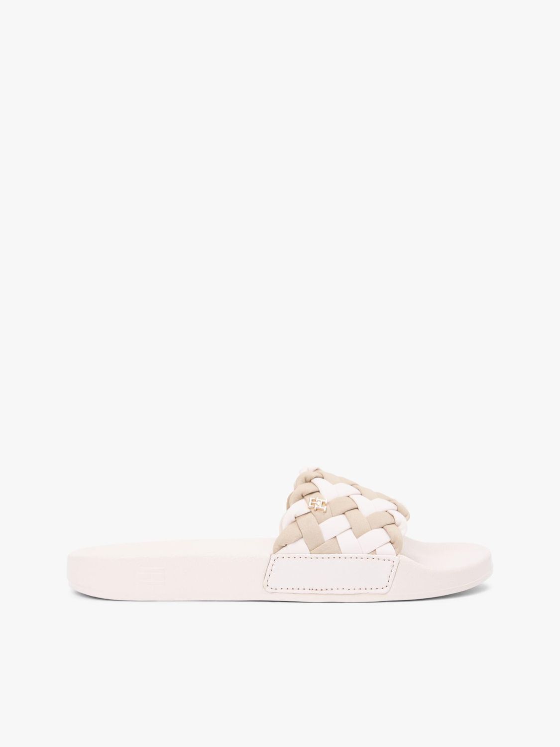 TOMMY HILFIGER WOMEN BRAIDED POOL SLIDES FW0FW092030F4
