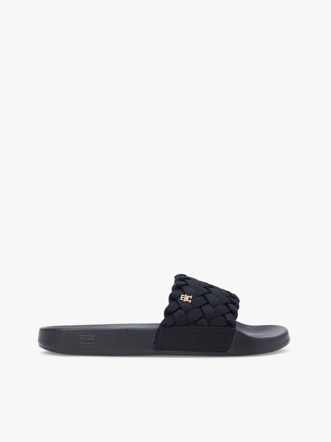 TOMMY HILFIGER WOMEN BRAIDED POOL SLIDES FW0FW09203BDS